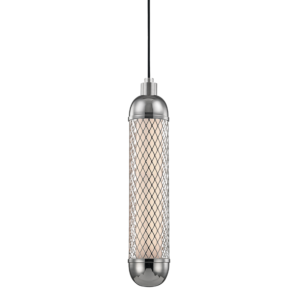 Hudson Valley Hayes 19 Inch Pendant Light in Polished Nickel
