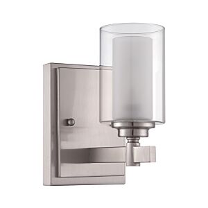Craftmade Celeste 8 Inch Wall Sconce in Brushed Polished Nickel