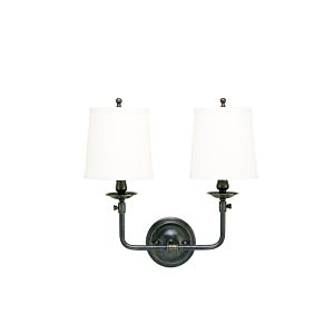 Hudson Valley Logan 2 Light 18 Inch Wall Sconce in Old Bronze