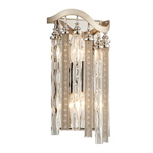  Chimera Wall Sconce in Tranquility Silver Leaf