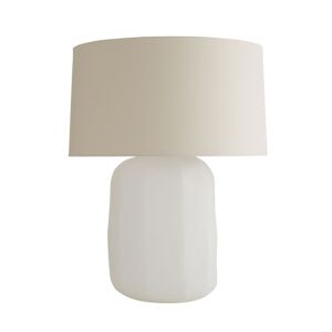 Frio 1-Light Table Lamp in White
