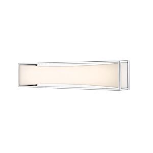 Z-Lite Baden 2-Light Bathroom Vanity Light In Chrome