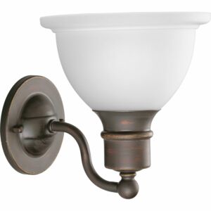 Madison 1-Light Bathroom Vanity Light Bracket in Antique Bronze
