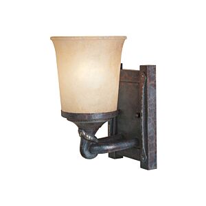 Austin 1-Light Wall Sconce in Weathered Saddle