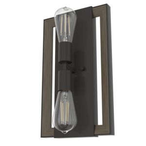 Woodburn 2-Light Wall Sconce in Noble Bronze