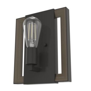 Woodburn 1-Light Wall Sconce in Noble Bronze