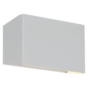 Amora 2-Light LED Outdoor Wall Mount in Satin