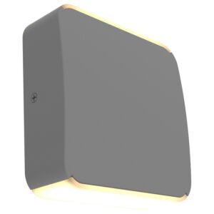Newport 2-Light LED Outdoor Wall Mount in Satin
