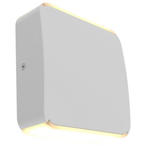 Newport 2-Light LED Outdoor Wall Mount in White