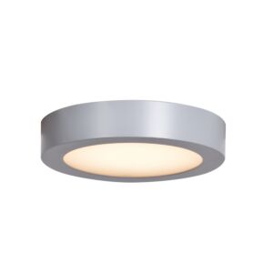 Ulko 1-Light LED Flush Mount in Silver