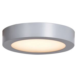 Ulko 1-Light LED Flush Mount in Silver