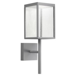 Access Reveal Outdoor Wall Light in Satin Gray