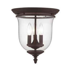 Legacy 3-Light Ceiling Mount in Bronze