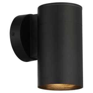 Matira 1-Light LED Outdoor Wall Mount in Black
