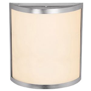 Access Artemis 2 Light Wall Sconce in Brushed Steel