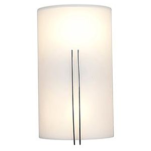 Access Prong 13 Inch Wall Sconce in Brushed Steel