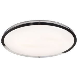  Solero Oval Ceiling Light in Chrome