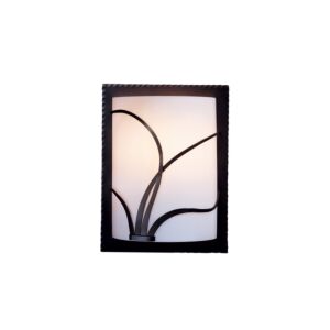 Hubbardton Forge 12 Inch Forged Reeds Sconce in Bronze