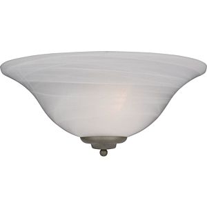 Maxim Essentials Marble Glass Wall Sconce in Pewter