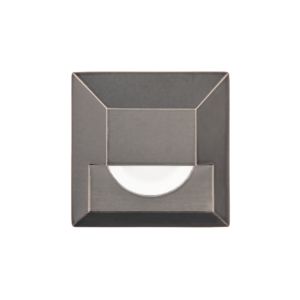 WAC LED 12V Square Step and Wall Light in Bronzed Stainless Steel
