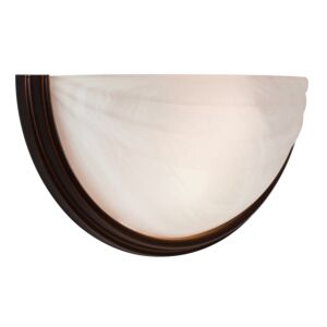 Crest 2-Light Wall Sconce in Oil Rubbed Bronze