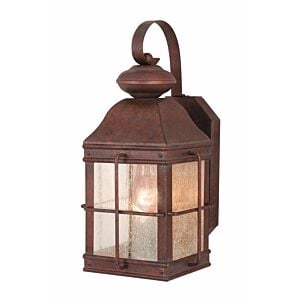 Revere 1-Light Outdoor Wall Mount in Royal Bronze