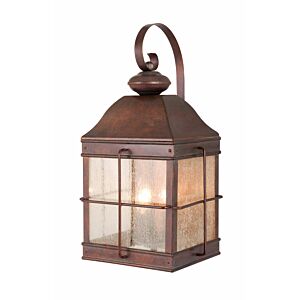 Revere 3-Light Outdoor Wall Mount in Royal Bronze