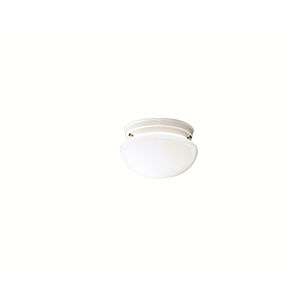 Kichler Ceiling Space 1 Light 7.5 Inch Flush Mount in White 12 Pack