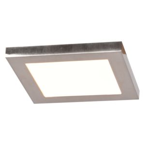 Access Boxer 6 Inch Ceiling Light in Brushed Steel