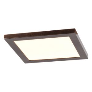 Access Boxer 8 Inch Ceiling Light in Brushed Steel