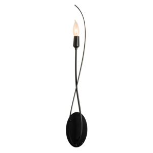 Hubbardton Forge Willow Sconce in Black