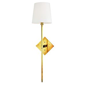 Hudson Valley Cortland 26 Inch Wall Sconce in Aged Brass