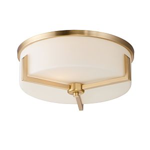 Maxim Dart 3 Light Ceiling Light in Satin Brass