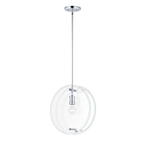 Maxim Looking Glass Pendant Light in Polished Chrome