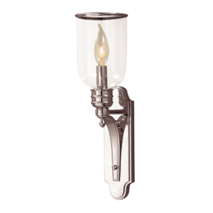 Hudson Valley Beekman 15 Inch Wall Sconce in Polished Nickel