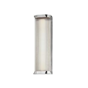 Newburgh 1-Light LED Wall Sconce in Polished Nickel