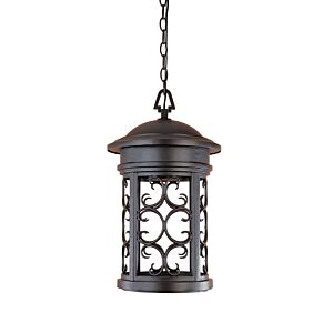 Ellington 1-Light Hanging Lantern in Oil Rubbed Bronze