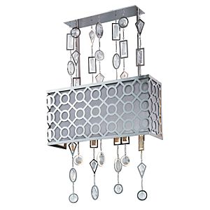 Maxim Lighting Symmetry 3 Lt Wall Sconce in Polished Nickel