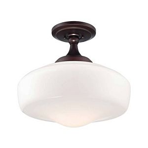 Minka Lavery 17 Inch Ceiling Light in Brushed Bronze
