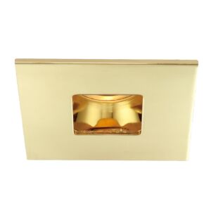 1-Light Recessed Down Light in Gold