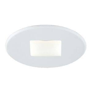 1-Light Recessed Down Light in White