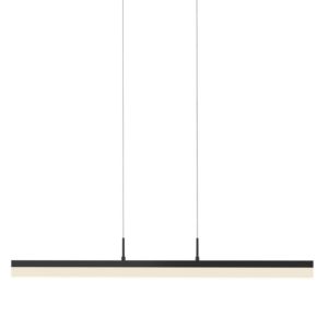 Sonneman Stiletto 32.5 Inch LED Pendant in Satin Black