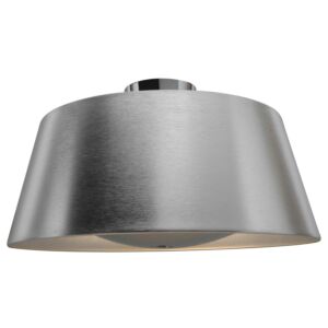 SoHo 3-Light LED Flush Mount in Brushed Silver
