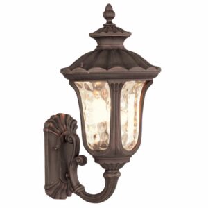 Oxford 3-Light Outdoor Wall Lantern in Hand Applied Imperial Bronze