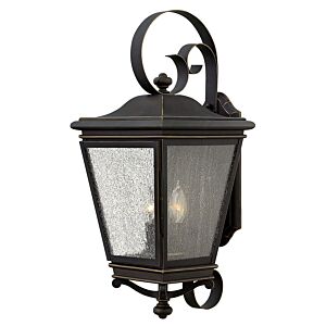 Hinkley Lincoln 3-Light Outdoor Light In Oil Rubbed Bronze