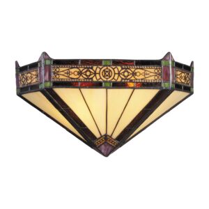 Filigree 2-Light Wall Sconce in Aged Bronze