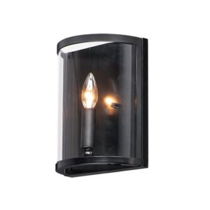  Sentinel Wall Sconce in Black