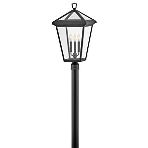 Hinkley Alford Place 3-Light Outdoor Light In Museum Black