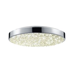 Sonneman Dazzle LED Round Ceiling Light in Polished Chrome