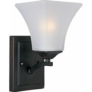 Aurora 1-Light Wall Sconce in Oil Rubbed Bronze